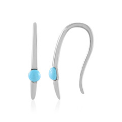 Boucles d'oreilles en argent et Turquoise Sleeping Beauty (Faszination Türkis)