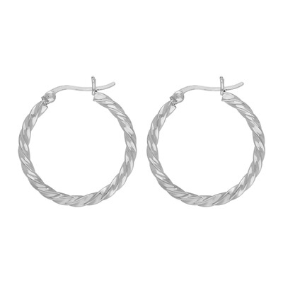 Boucles d'oreilles en argent