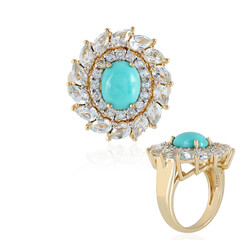 Bague en argent et Turquoise