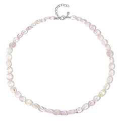 Collier en argent et Kunzite du Brésil