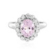 Bague en argent et Kunzite