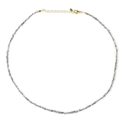 Collier en argent et Diamant couleur argent