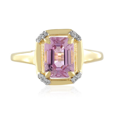 Bague en argent et Kunzite