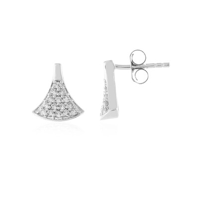 Boucles d'oreilles en argent et Zircon