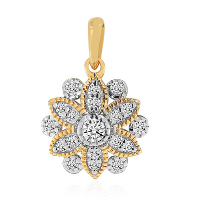 Pendentif en or et Diamant IF (D) (Annette)