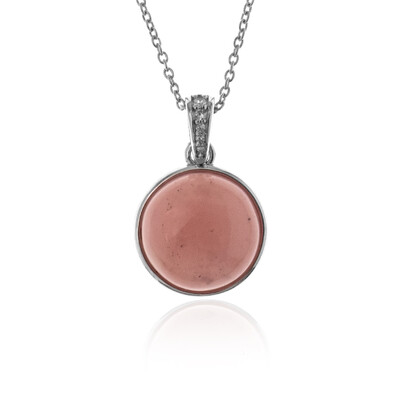 Collier en argent et Quartz Guava