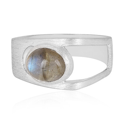 Bague en argent et Labradorite