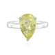 Bague en argent et Quartz citron