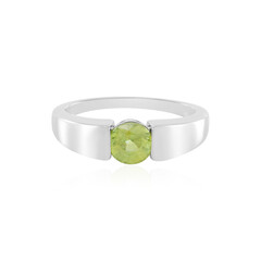 Bague en argent et Sphène