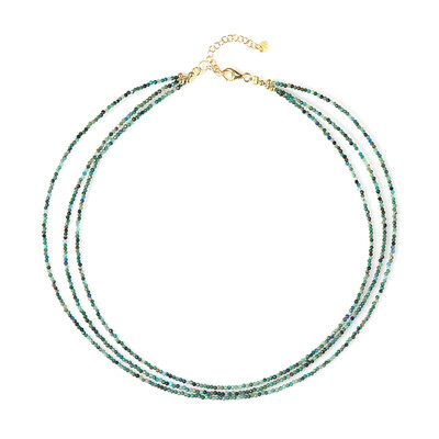 Collier en argent et Chrysocolle