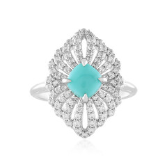 Bague en argent et Turquoise