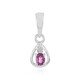 Pendentif en argent et Grenat Rhodolite