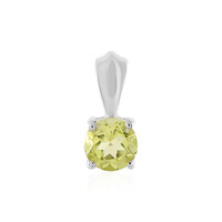 Pendentif en argent et Quartz de l'Ouro Verde