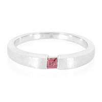 Bague pour homme en argent et Tourmaline rose de Morro Redondo