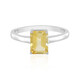 Bague en argent et Citrine