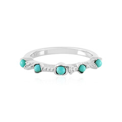 Bague en argent et Turquoise de Campitos (Anne Bever)