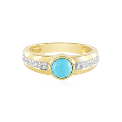 Bague en argent et Turquoise Sleeping Beauty