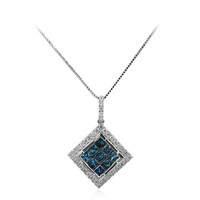 Collier en or et Diamant SI2 bleu (CIRARI)