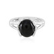 Bague en argent et Onyx noir