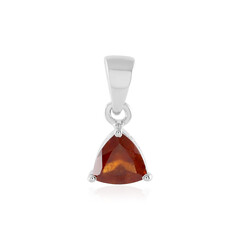 Pendentif en argent et Grenat Hessonite