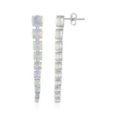 Boucles d'oreilles en argent et Opale Welo (de Melo)