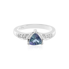 Bague en argent et Tanzanite non chauffée