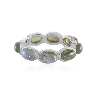 Bague en argent et Labradorite