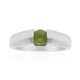 Bague en argent et Vésuvianite