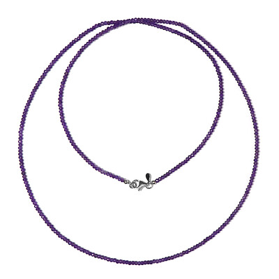 Collier en argent et Améthyste