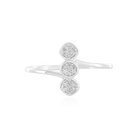 Bague en argent et Diamant I2 (I)