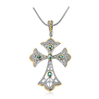 Collier en argent et Zircon de Ratanakiri (Dallas Prince Designs)