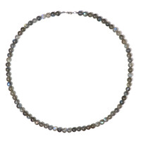 Collier en argent et Labradorite