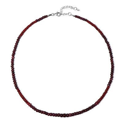 Collier en argent et Rubis