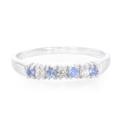 Bague en argent et Tanzanite