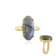 Bague en argent et Labradorite