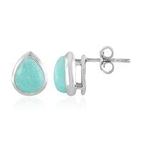 Boucles d'oreilles en argent et Amazonite