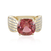 Bague en or et Tourmaline rose du Nigéria (de Melo)