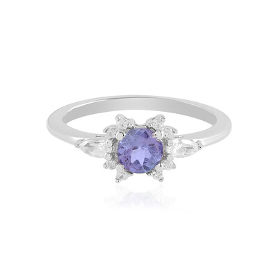 Bague en argent et Tanzanite