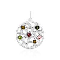 Pendentif en argent et Tourmaline