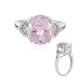 Bague en argent et Kunzite