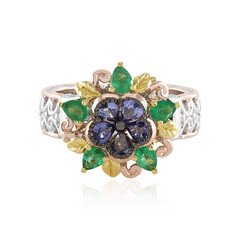 Bague en argent et Tanzanite (Gems en Vogue)