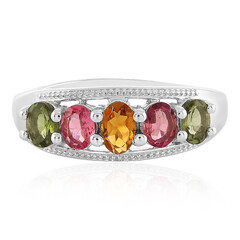 Bague en argent et Tourmaline