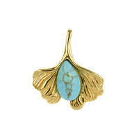 Pendentif en argent et Turquoise