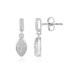 Boucles d'oreilles en argent et Zircon