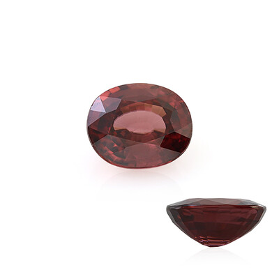 Gemme et Zircon rose 5,938 ct