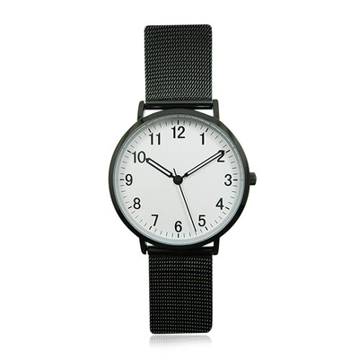 Montre et Diamant noir