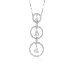 Collier en argent et Zircon