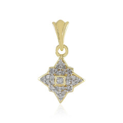 Pendentif en argent et Diamant I2 (I)