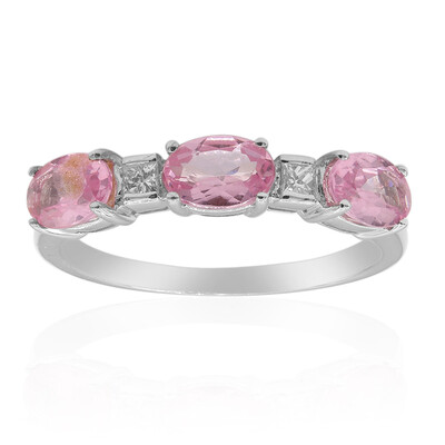 Bague en or et Spinelle rose de Birmanie (CIRARI)