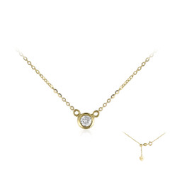 Collier en or et Diamant SI1 (G)